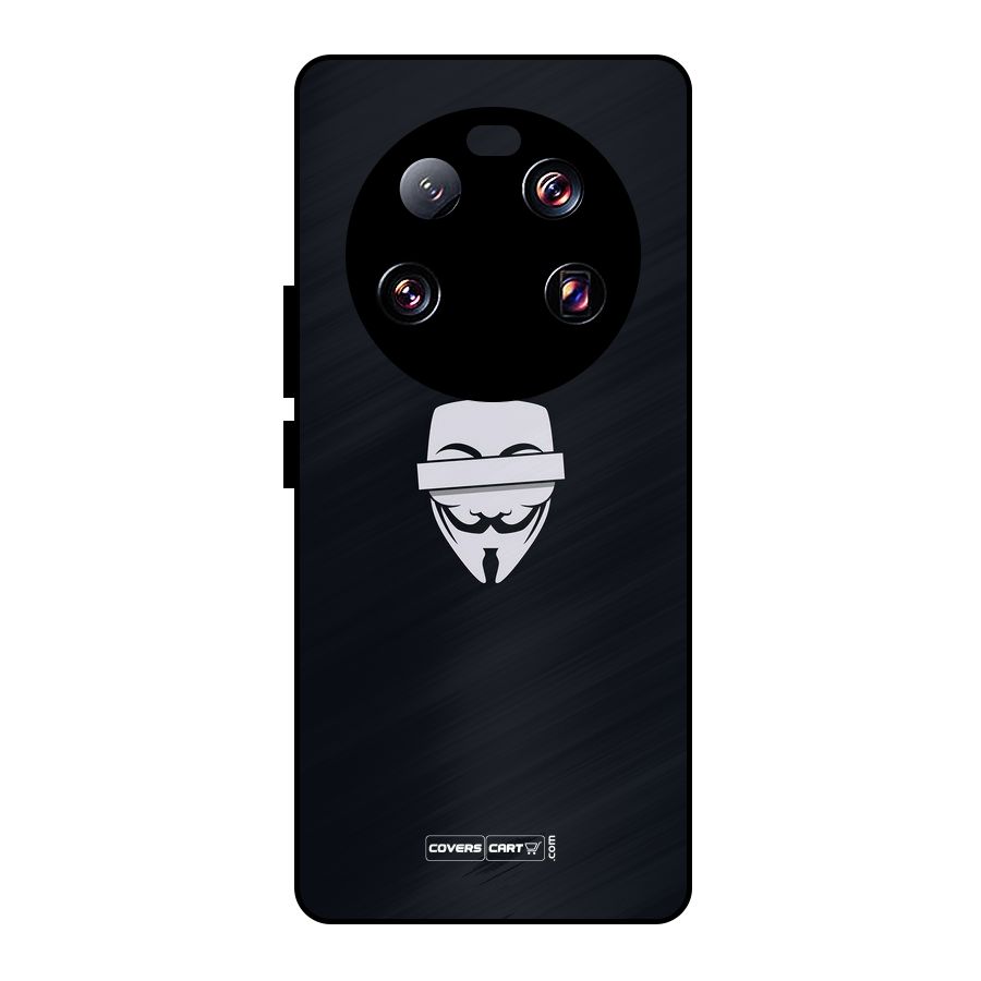 Anonymous Mask Metal Back Case for Xiaomi 13 Ultra