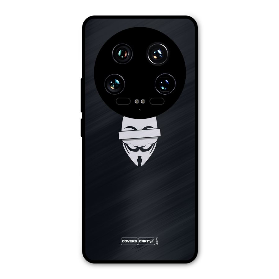 Anonymous Mask Metal Back Case for Xiaomi 14 Ultra