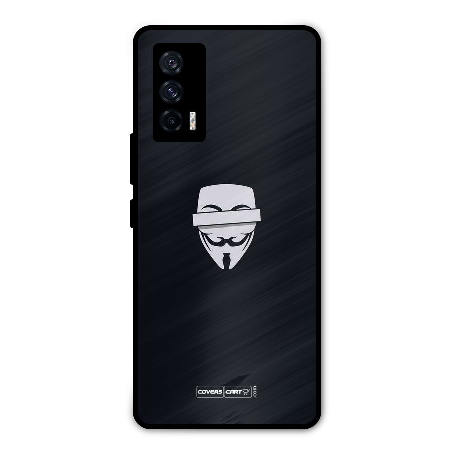 Anonymous Mask Metal Back Case for iQOO 7 5G