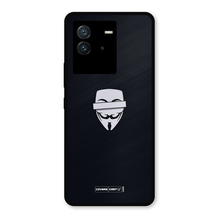 Anonymous Mask Metal Back Case for iQOO Neo 6 5G
