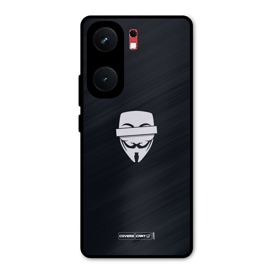 Anonymous Mask Metal Back Case for iQOO Neo 9 Pro