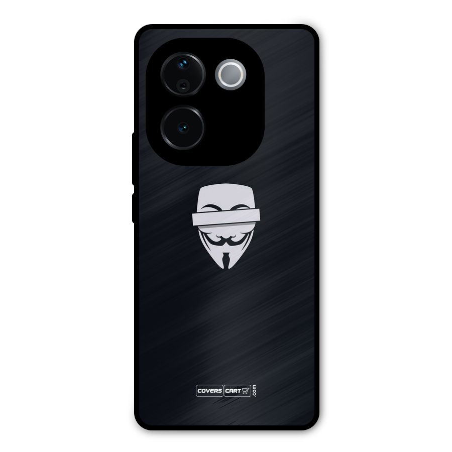 Anonymous Mask Metal Back Case for iQOO Z9s Pro
