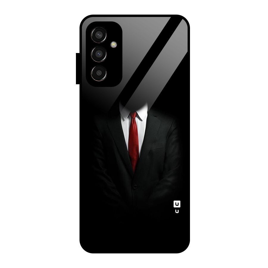 Anonymous Suit Glass Back Case for Galaxy F13