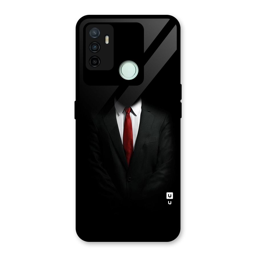 Anonymous Suit Glass Back Case for Oppo A53