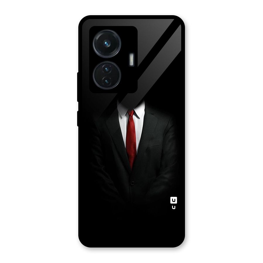 Anonymous Suit Glass Back Case for Vivo T1 44W