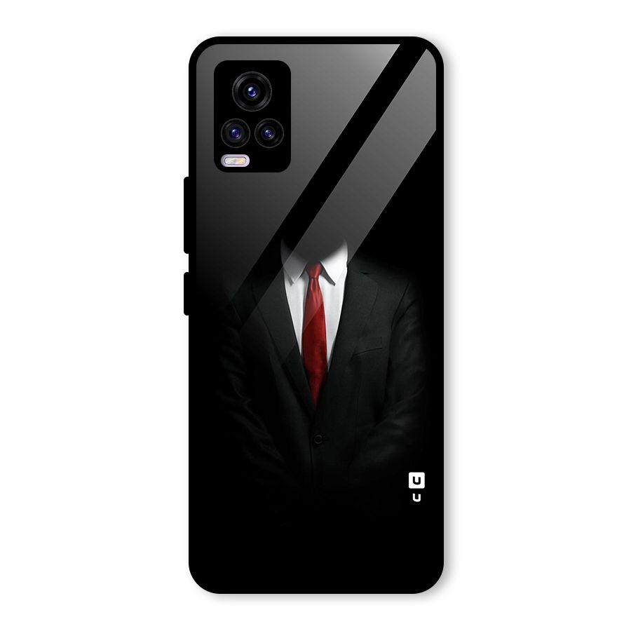 Anonymous Suit Glass Back Case for Vivo V20 2021