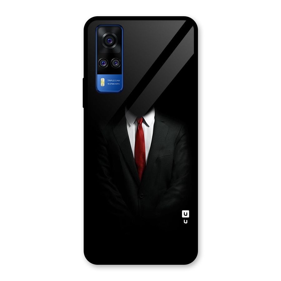 Anonymous Suit Glass Back Case for Vivo Y31