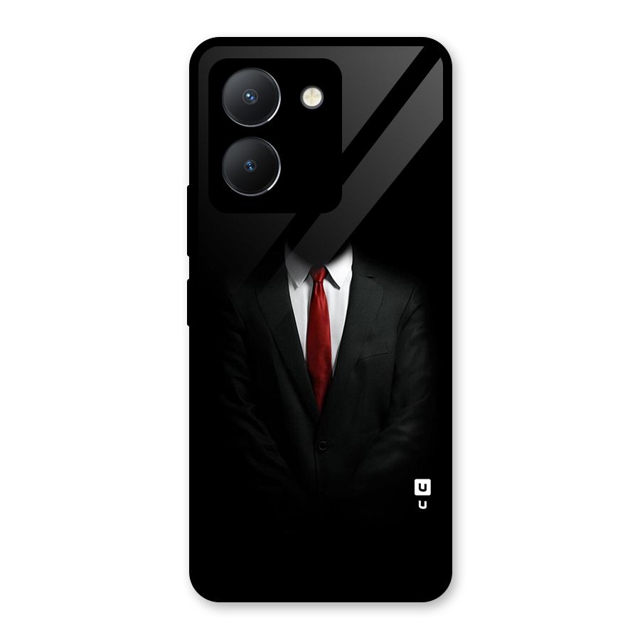 Anonymous Suit Glass Back Case for Vivo Y36