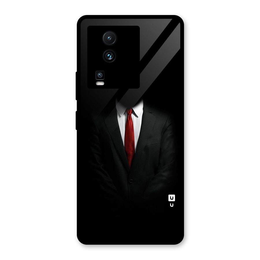 Anonymous Suit Glass Back Case for Vivo iQOO Neo 7