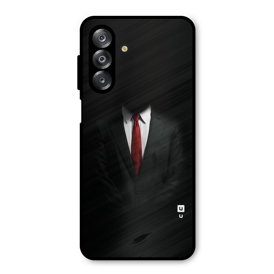 Anonymous Suit Metal Back Case for Galaxy A26