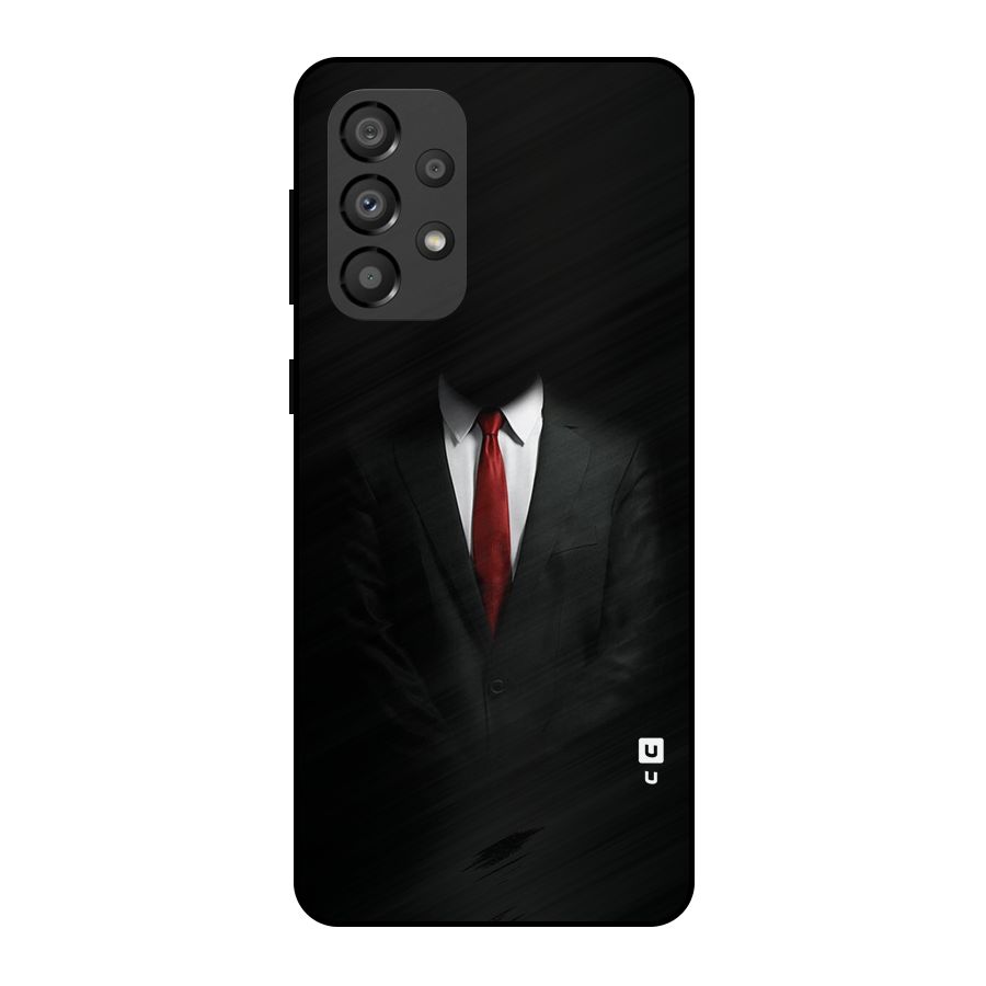 Anonymous Suit Metal Back Case for Galaxy A33 5G