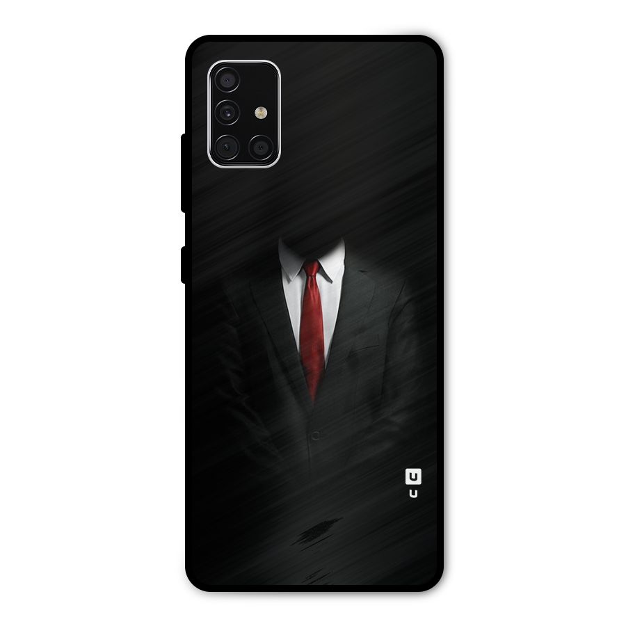 Anonymous Suit Metal Back Case for Galaxy A51