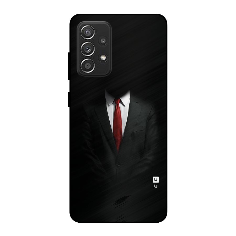 Anonymous Suit Metal Back Case for Galaxy A52s 5G