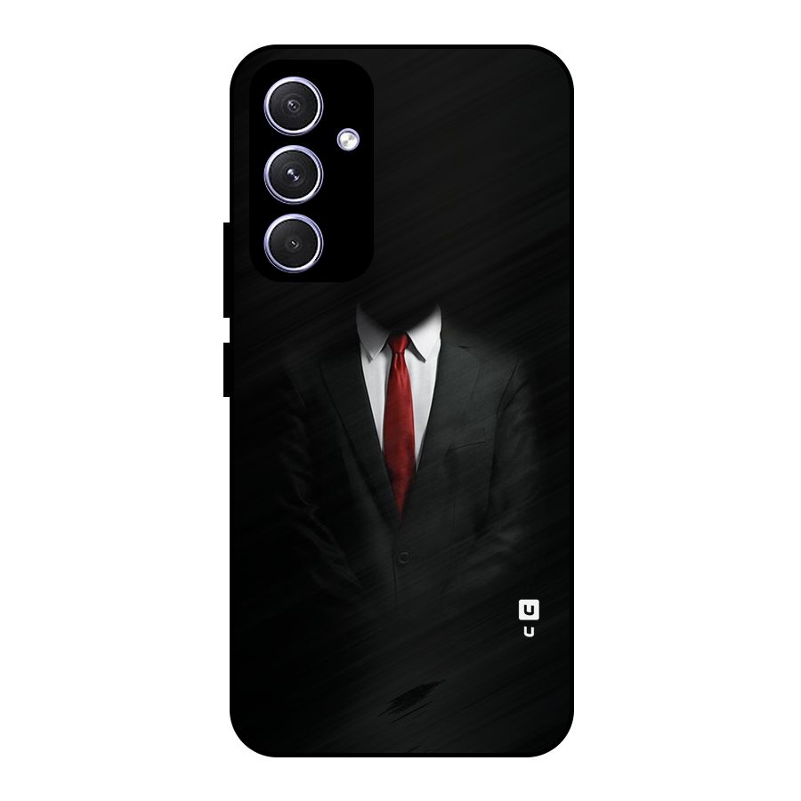 Anonymous Suit Metal Back Case for Galaxy A54
