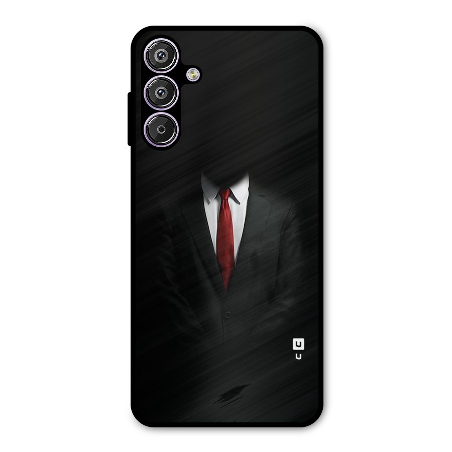 Anonymous Suit Metal Back Case for Galaxy F15