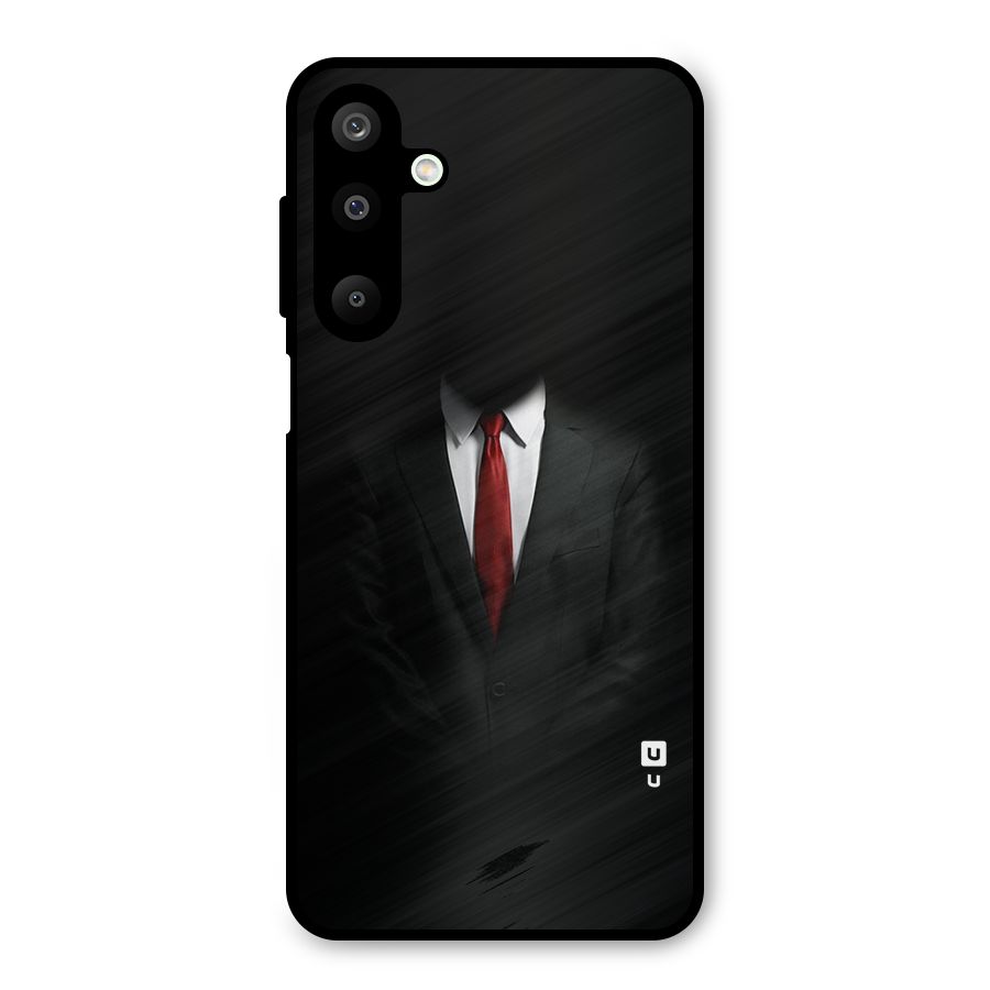 Anonymous Suit Metal Back Case for Galaxy M16