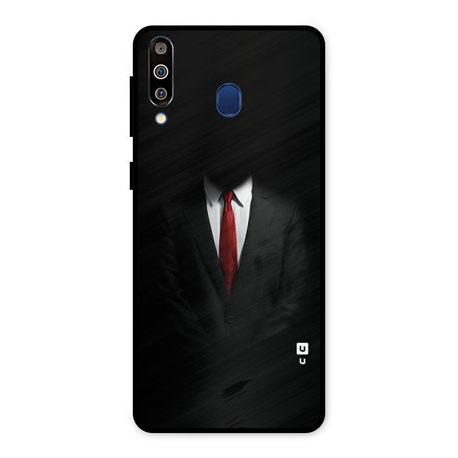 Anonymous Suit Metal Back Case for Galaxy M30
