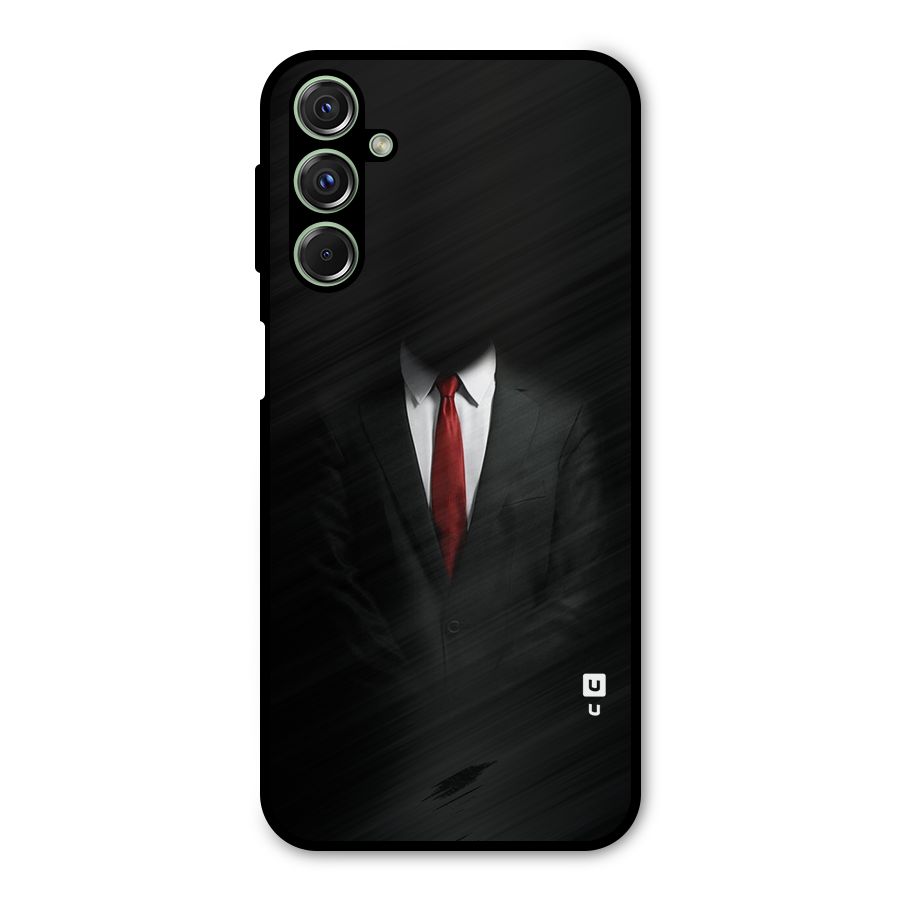 Anonymous Suit Metal Back Case for Galaxy M34