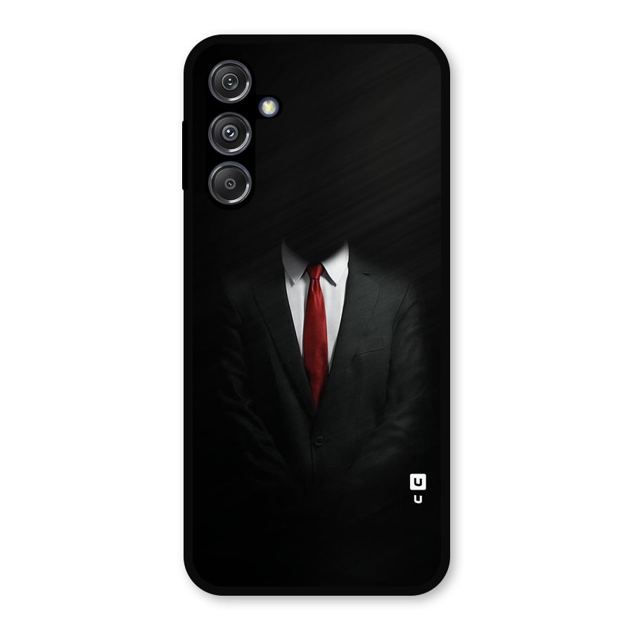 Anonymous Suit Metal Back Case for Galaxy M34 5G