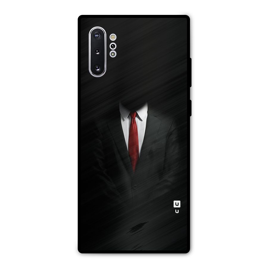 Anonymous Suit Metal Back Case for Galaxy Note 10 Plus