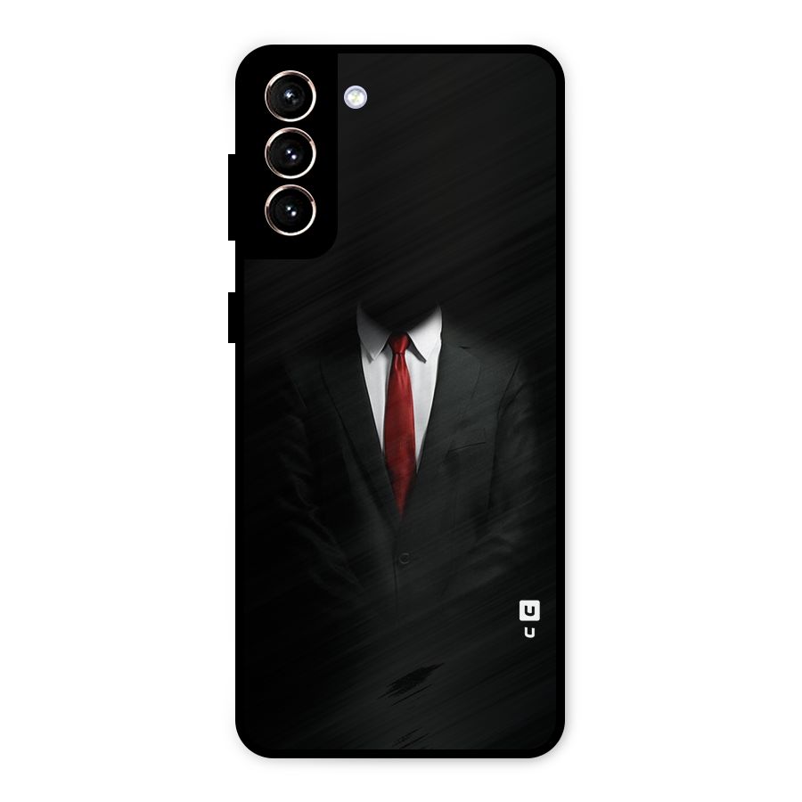 Anonymous Suit Metal Back Case for Galaxy S21 Plus