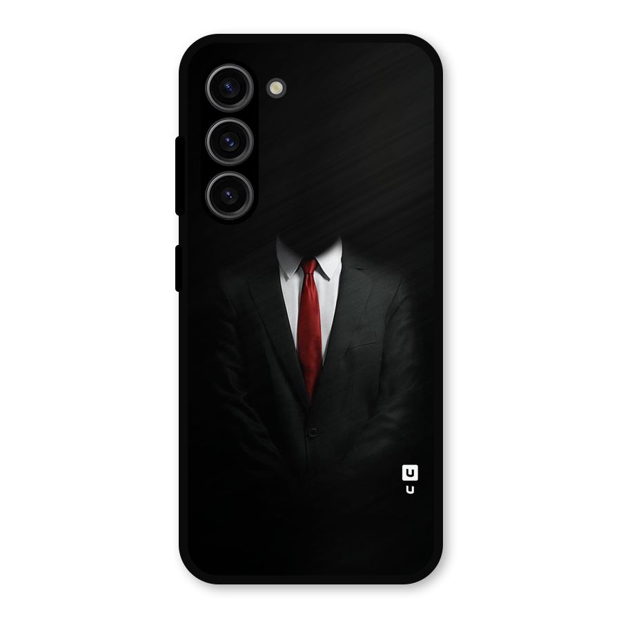 Anonymous Suit Metal Back Case for Galaxy S23