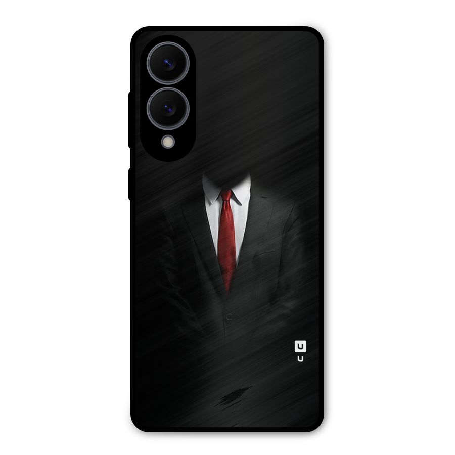 Anonymous Suit Metal Back Case for Galaxy S25 Edge