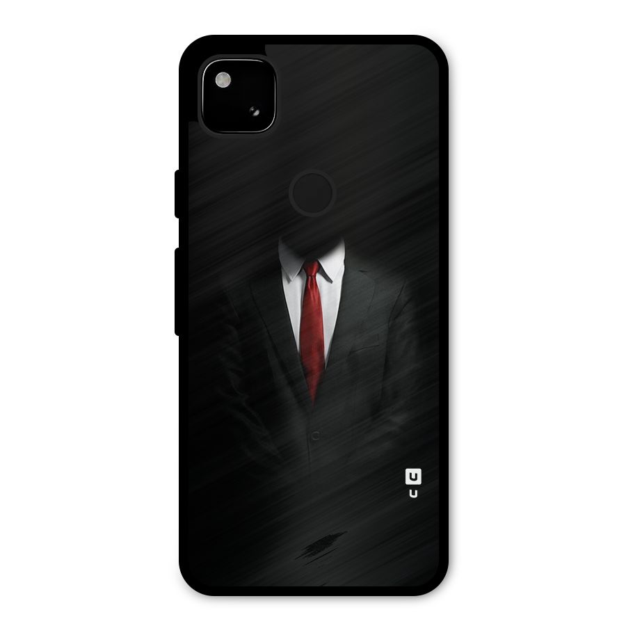 Anonymous Suit Metal Back Case for Google Pixel 4a