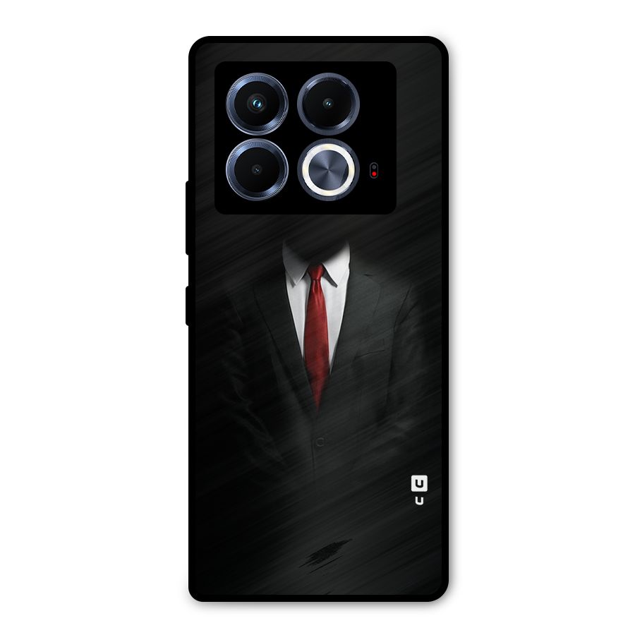 Anonymous Suit Metal Back Case for Infinix Note 40 5G