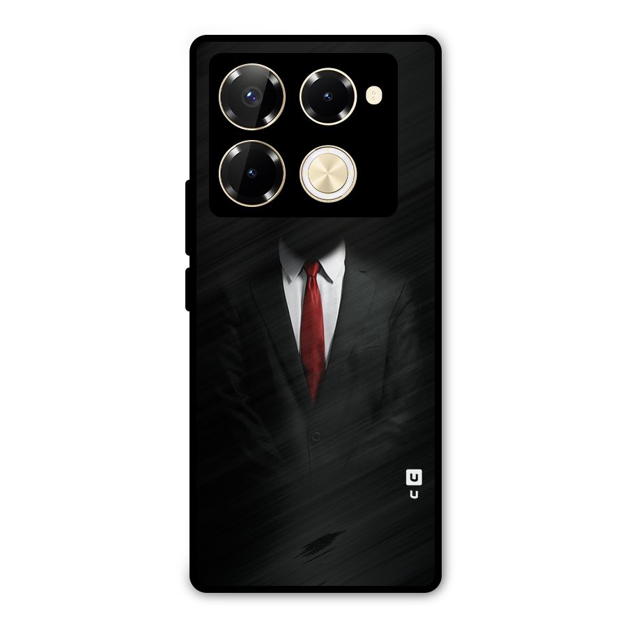 Anonymous Suit Metal Back Case for Infinix Note 40 Pro Plus