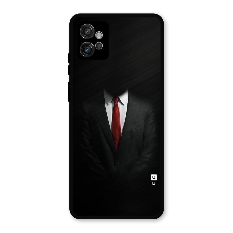 Anonymous Suit Metal Back Case for Moto G32