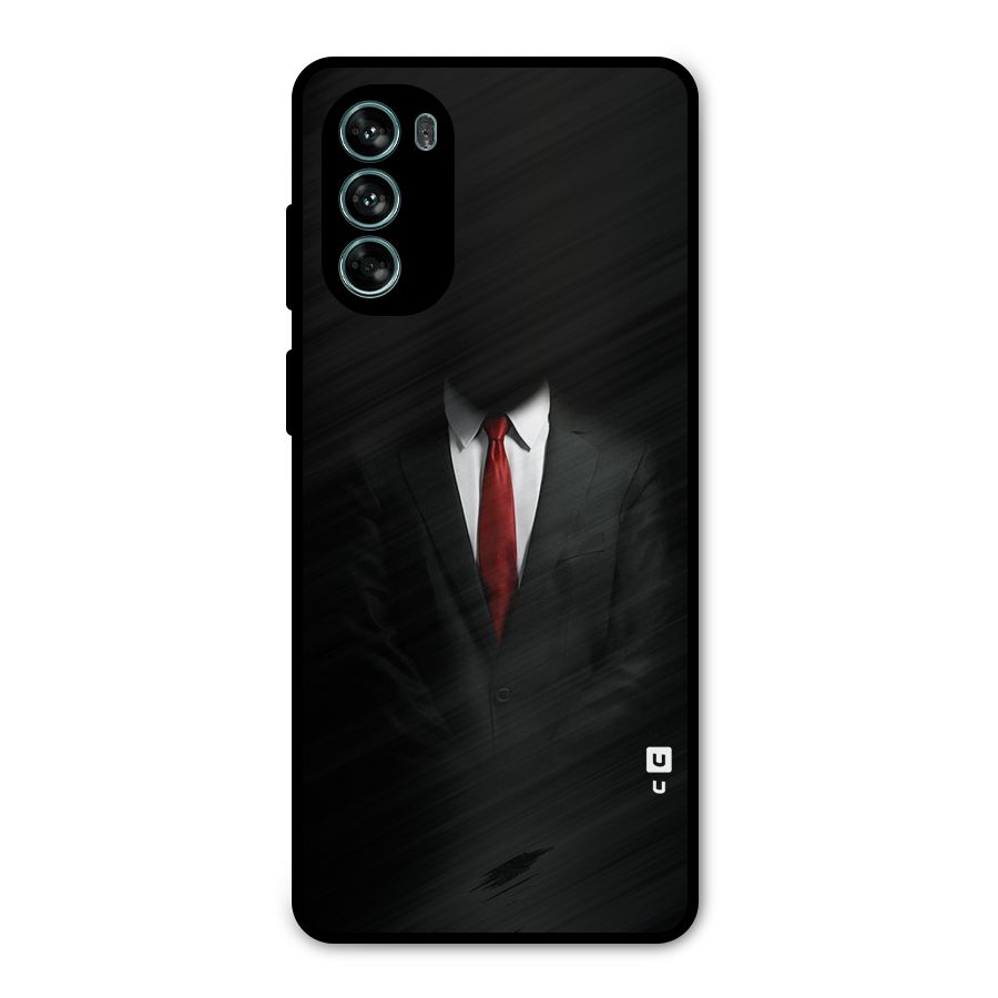 Anonymous Suit Metal Back Case for Moto G62