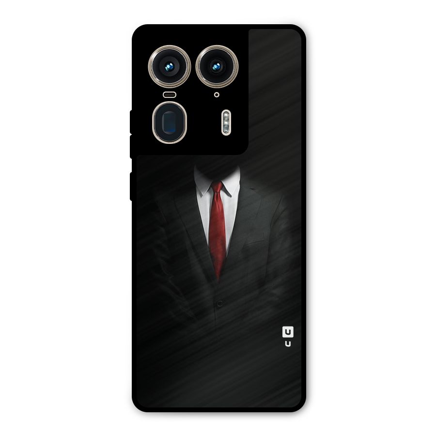 Anonymous Suit Metal Back Case for Motorola Edge 50 Ultra