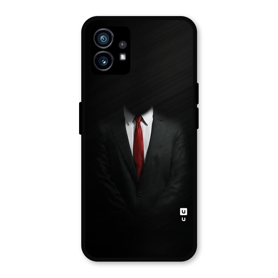 Anonymous Suit Metal Back Case for Nothing Phone 1