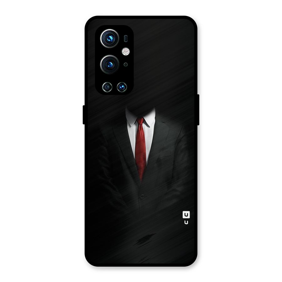 Anonymous Suit Metal Back Case for OnePlus 9 Pro