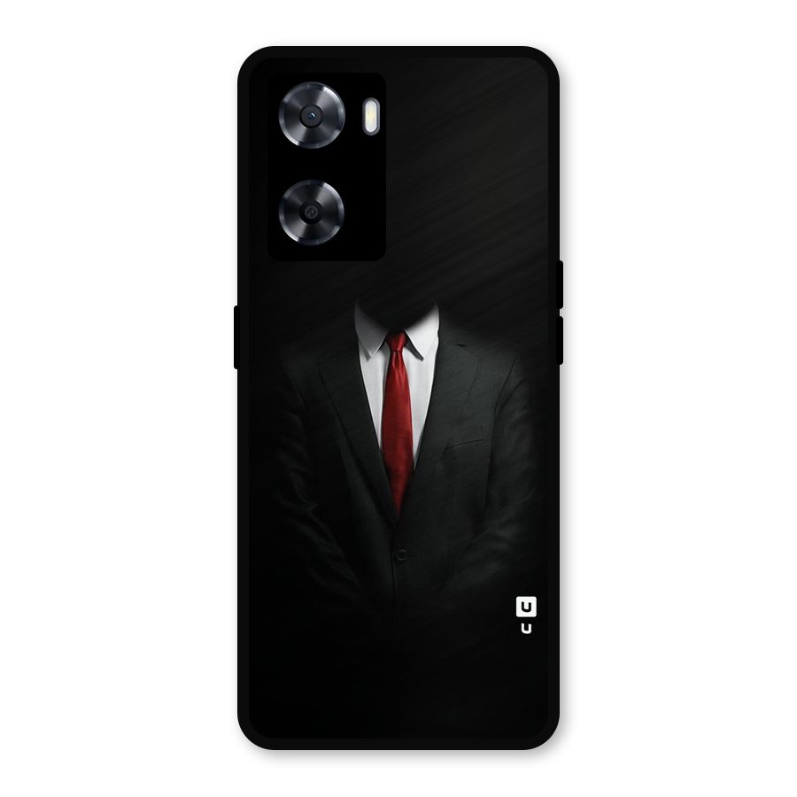 Anonymous Suit Metal Back Case for Oppo A77