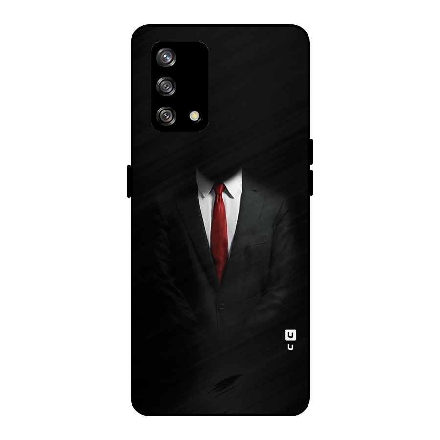 Anonymous Suit Metal Back Case for Oppo F19