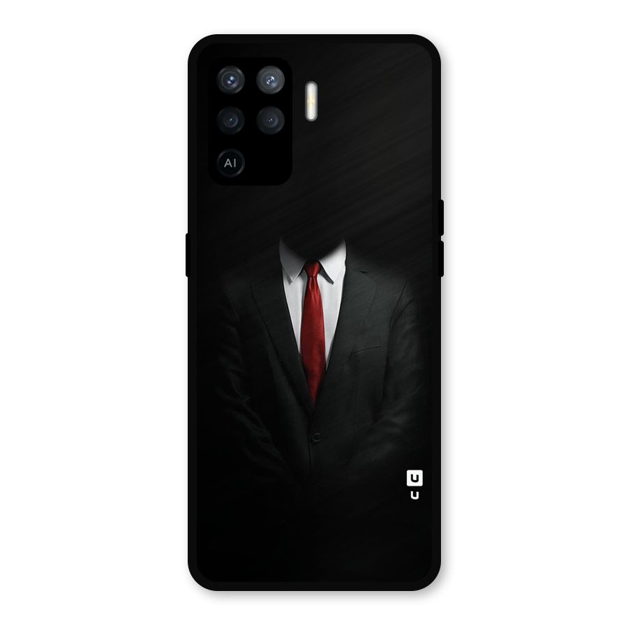 Anonymous Suit Metal Back Case for Oppo F19 Pro