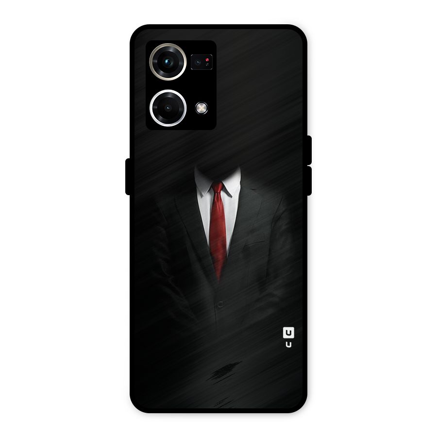 Anonymous Suit Metal Back Case for Oppo F21 Pro 4G