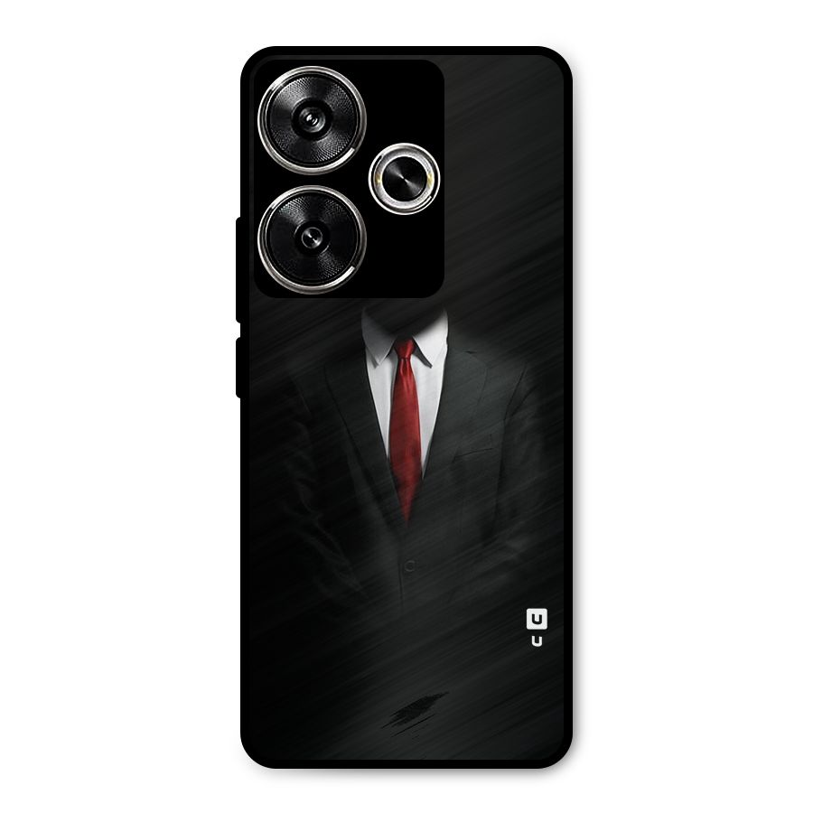 Anonymous Suit Metal Back Case for Poco F6