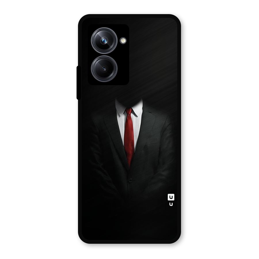 Anonymous Suit Metal Back Case for Realme 10 Pro