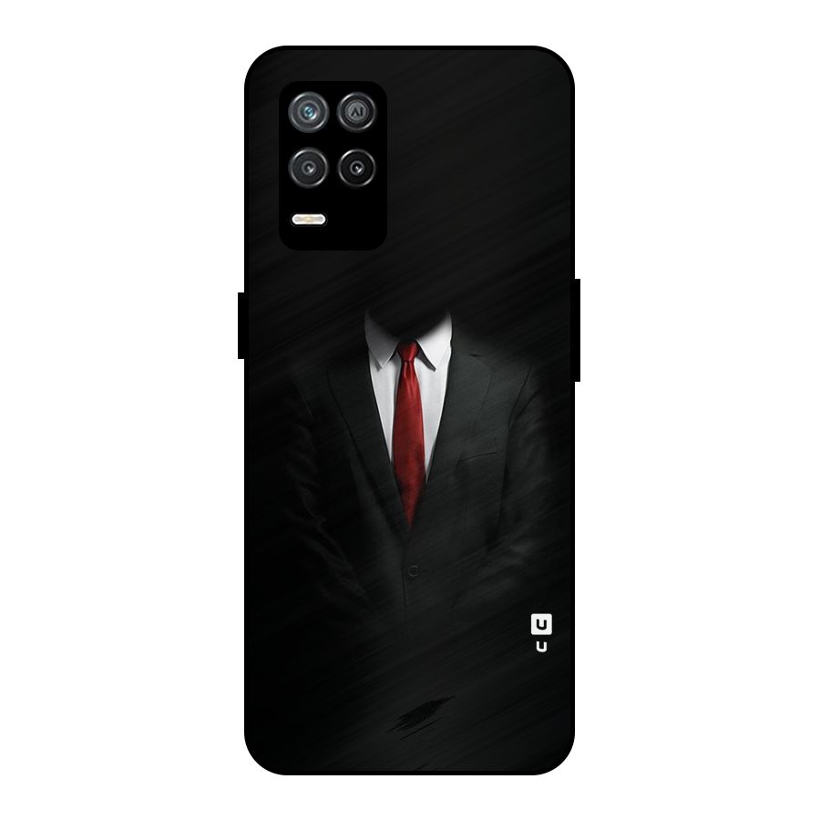 Anonymous Suit Metal Back Case for Realme 8 5G