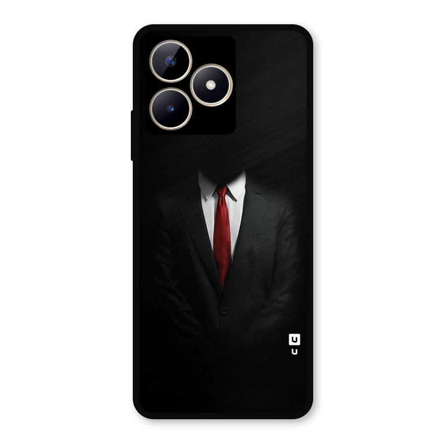 Anonymous Suit Metal Back Case for Realme C53