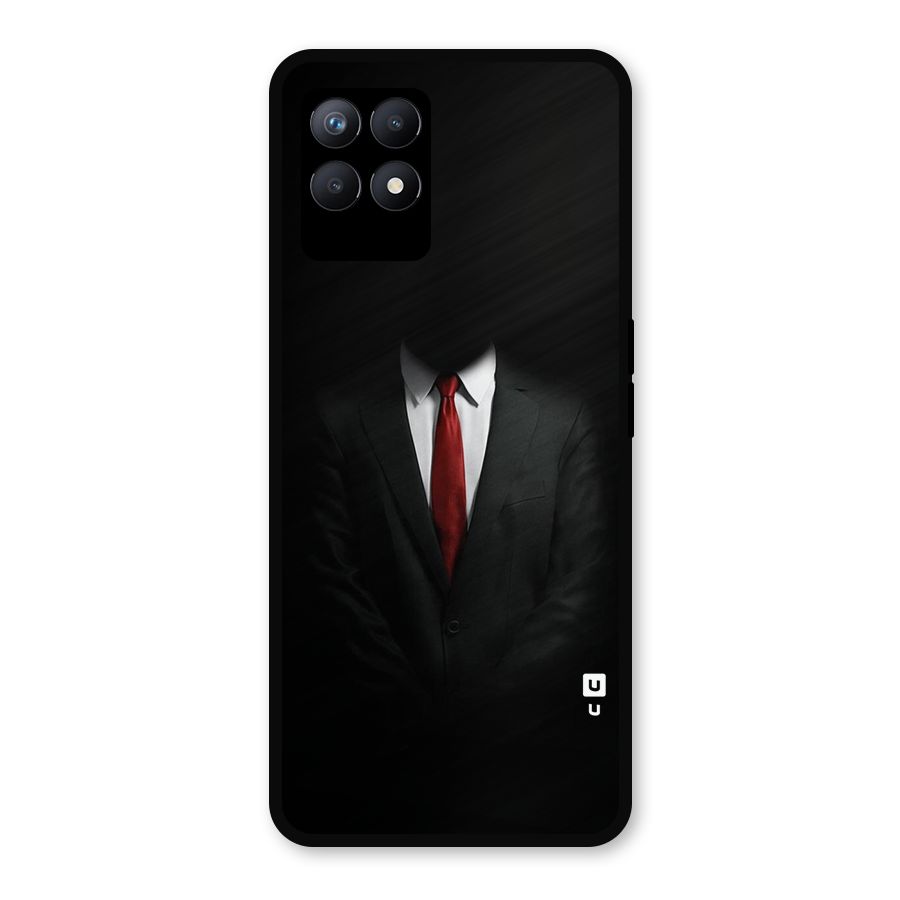 Anonymous Suit Metal Back Case for Realme Narzo 50