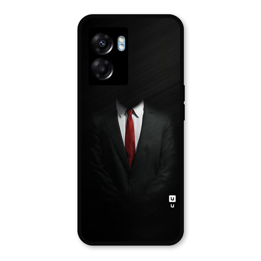 Anonymous Suit Metal Back Case for Realme Narzo 50 5G