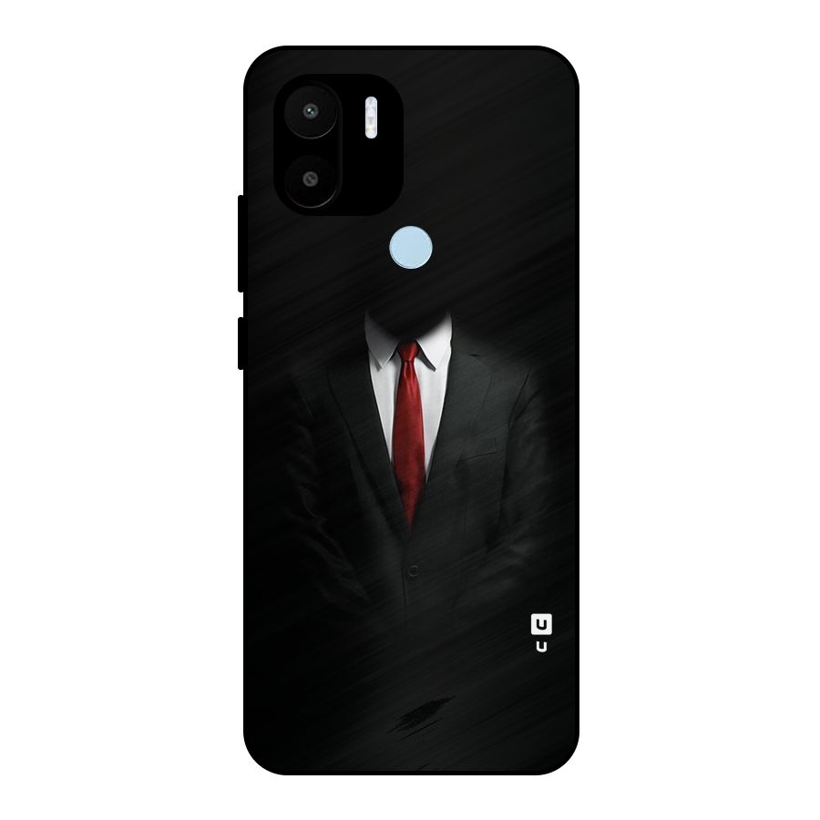 Anonymous Suit Metal Back Case for Redmi A1+