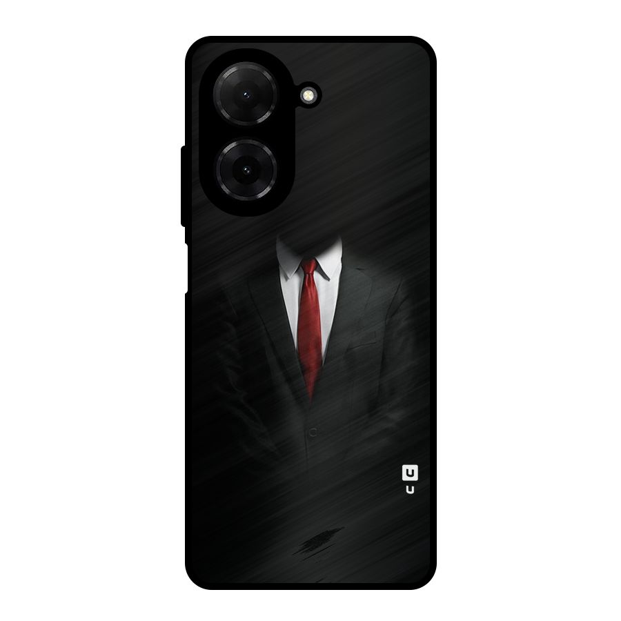 Anonymous Suit Metal Back Case for Redmi A5 4G