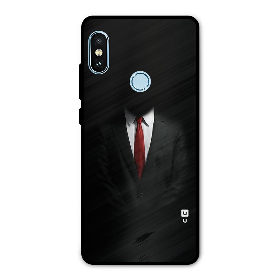 Anonymous Suit Metal Back Case for Redmi Note 5 Pro