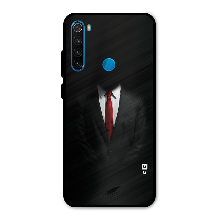 Anonymous Suit Metal Back Case for Redmi Note 8