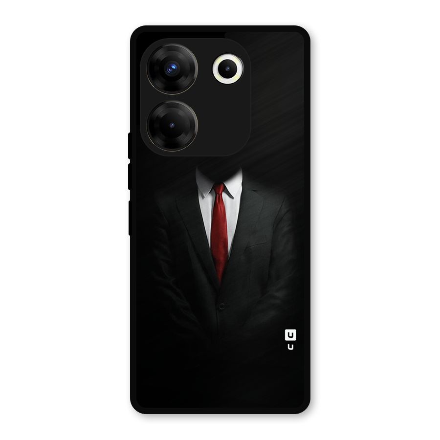 Anonymous Suit Metal Back Case for Tecno Camon 20